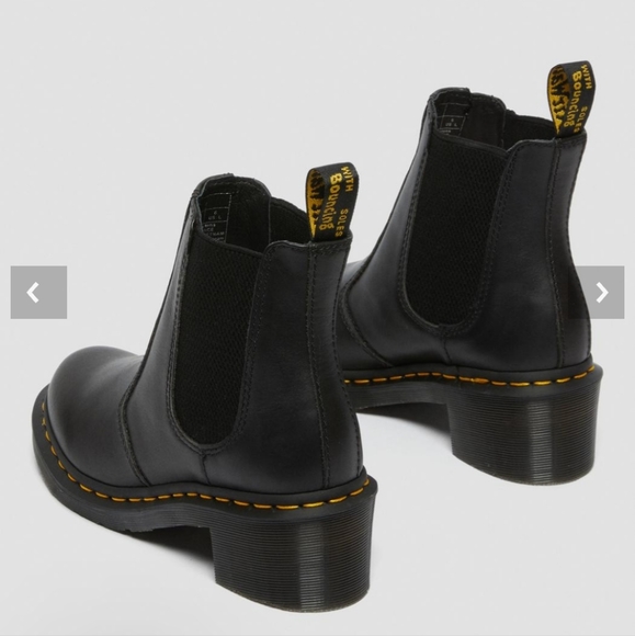 Dr Marten CADENCE WOMEN'S LEATHER HEELED CHELSEA BOOTS EEUC - Picture 4 of 16